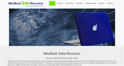 Desktop Screenshot of macbookdatarecovery.org