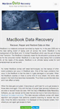 Mobile Screenshot of macbookdatarecovery.org